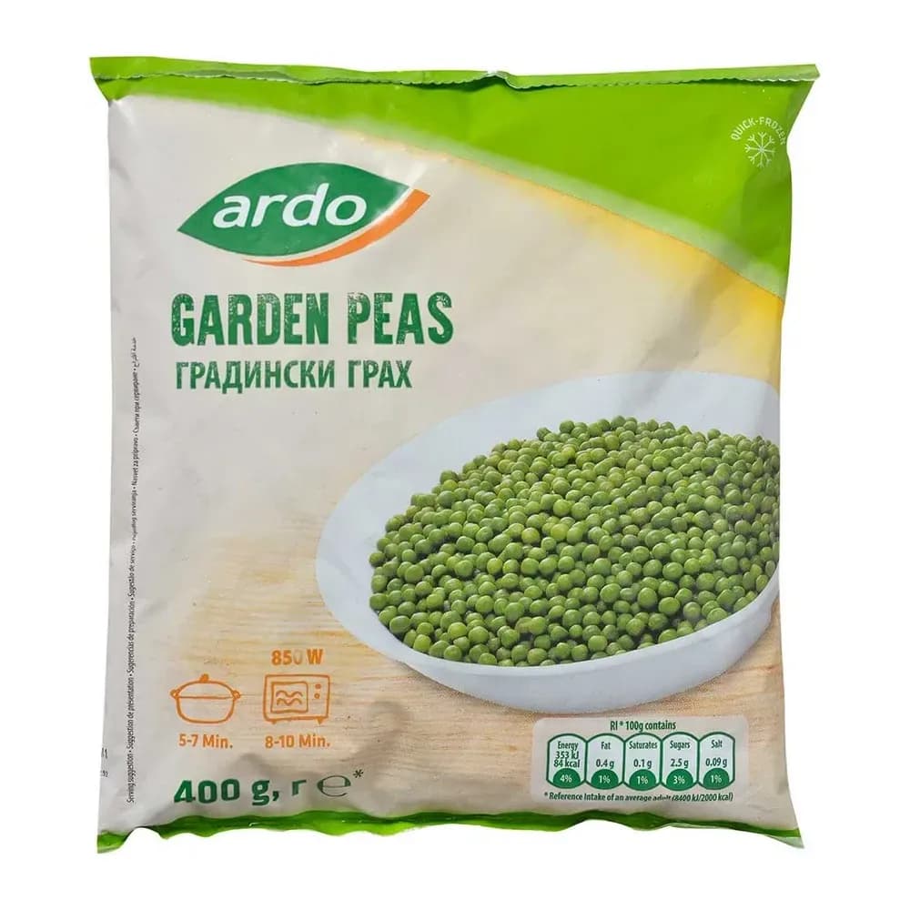 Arvejas Ardo 400G
