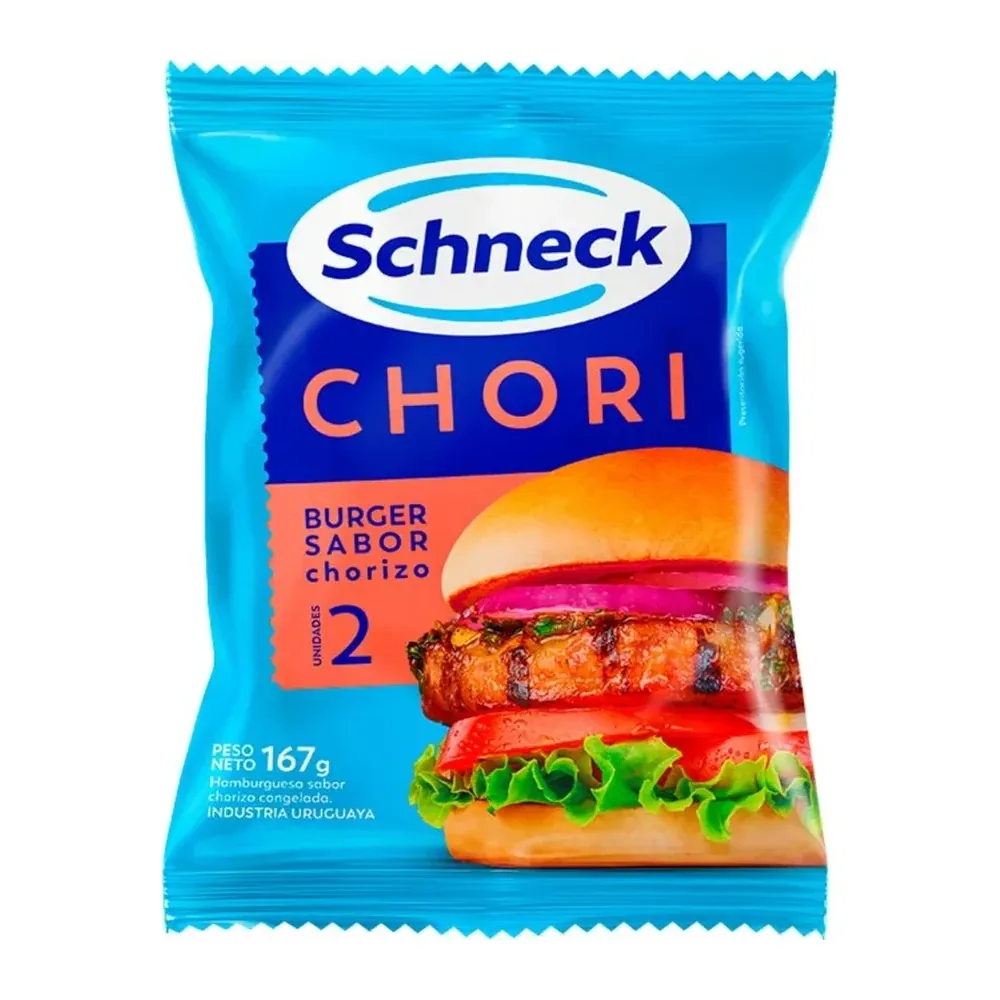 Chori Schneck X 2 (hamburguesas)
