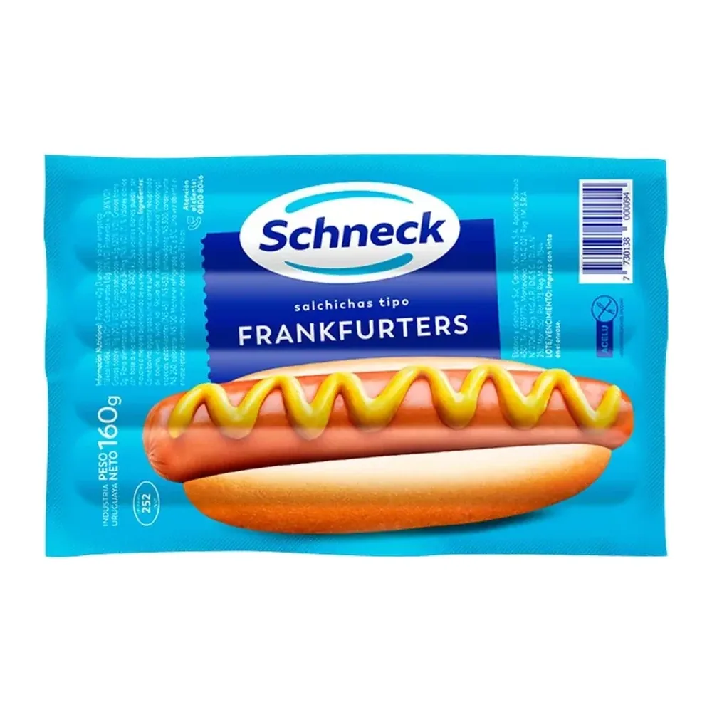 Frankfurter Schneck x8 Cortos