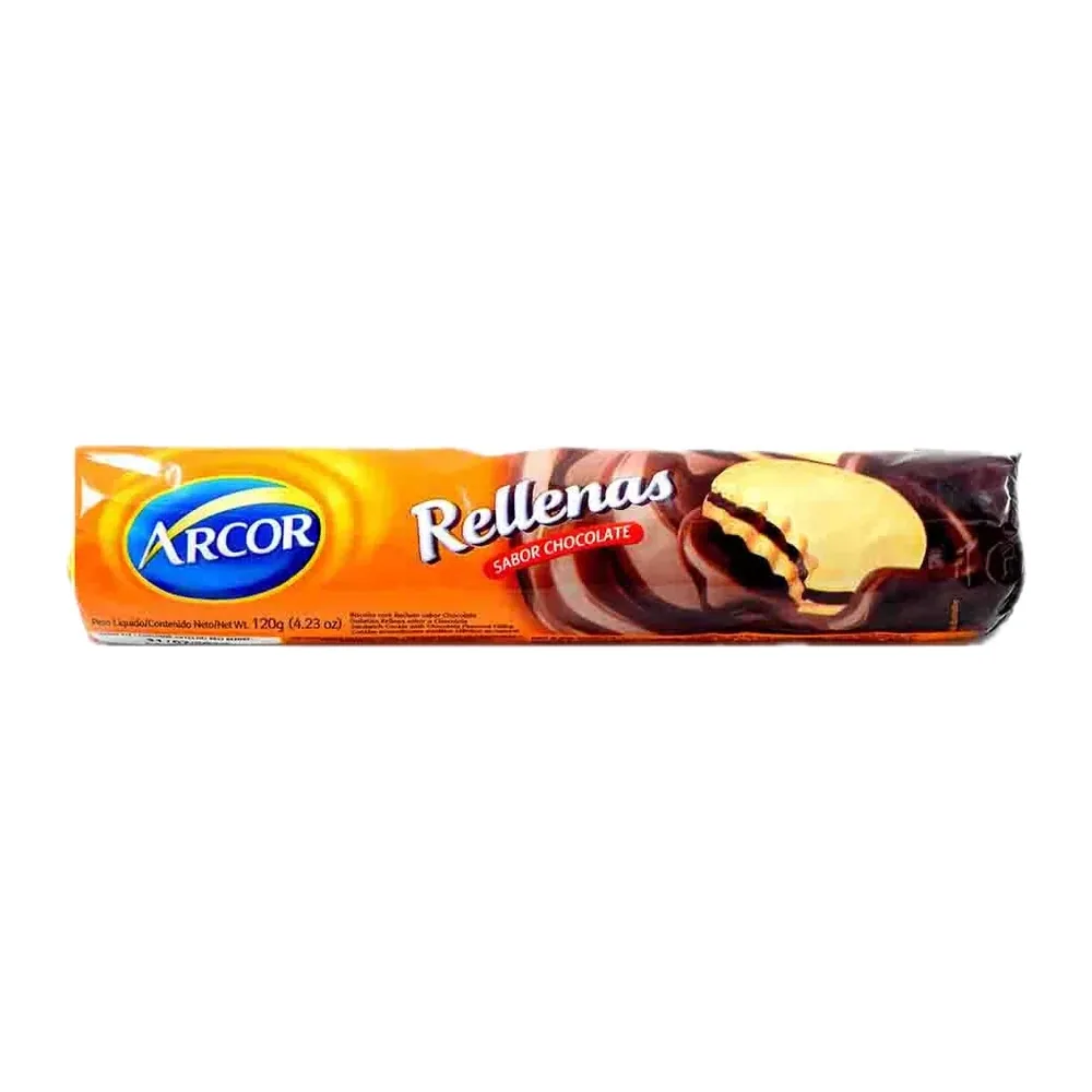 Galletitas Arcor Rellena 120G Chocolate