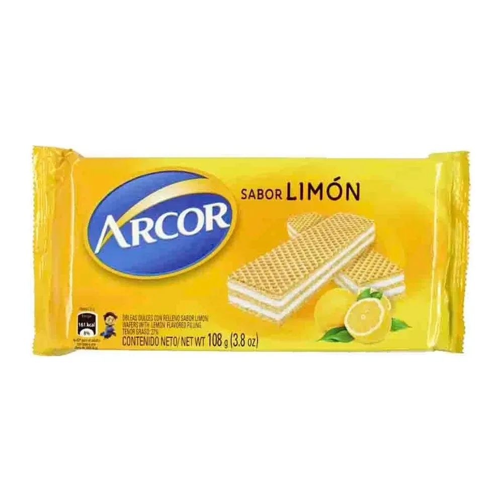 Galletitas Arcor Oblea limón 105GR
